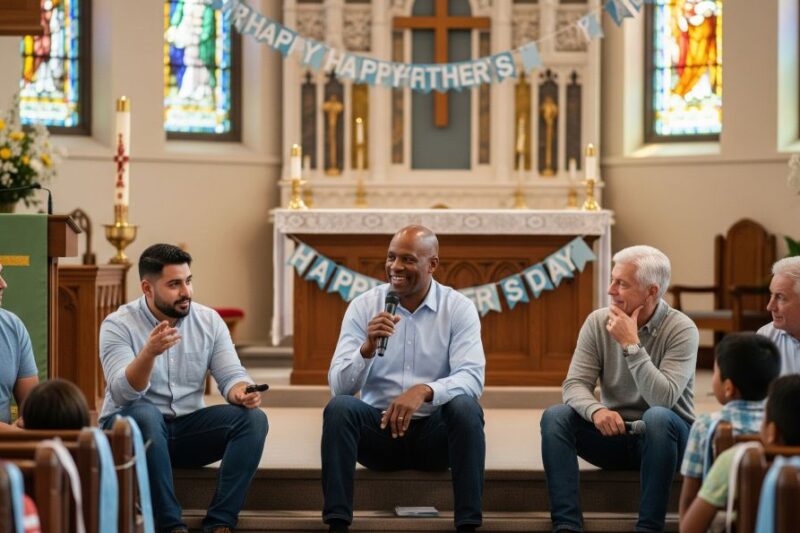 questions you can ask dads in your church's father's day event