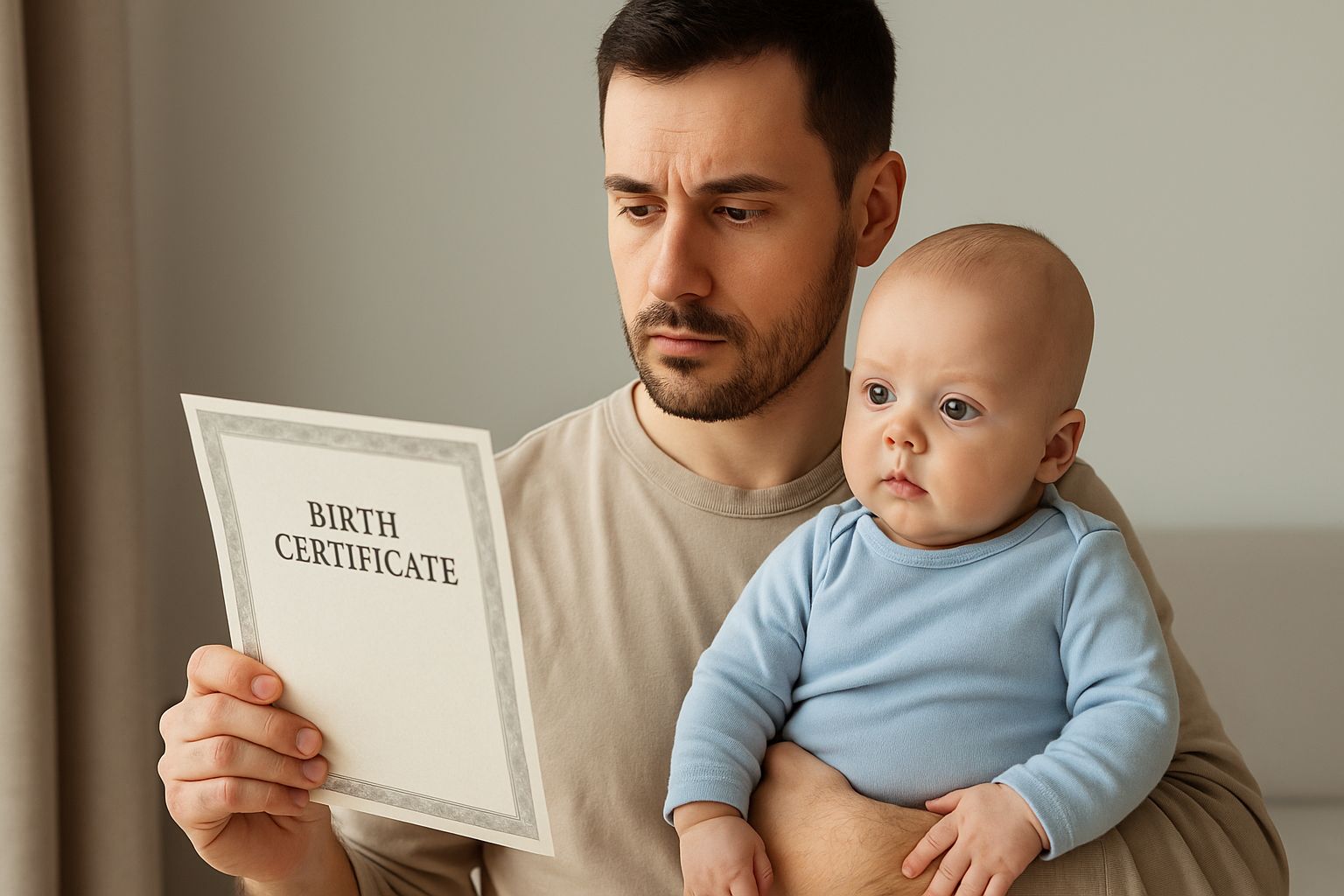 does a dad have rights if he's not on the birth certificate