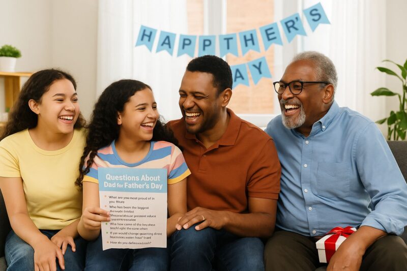 25 Questions About Dad for Father’s Day